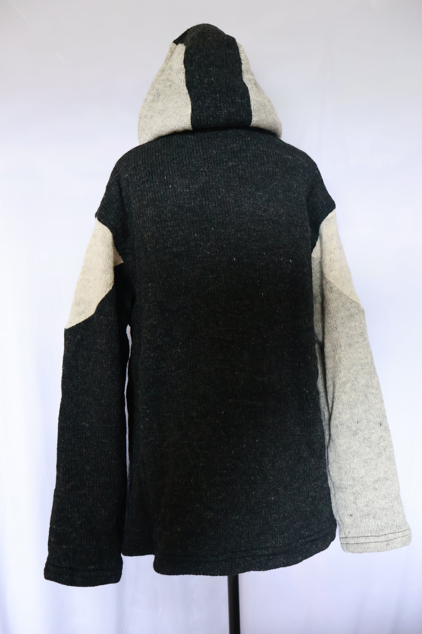 Wool Fleece Lined Jacket - Rainbow Stripe Patch