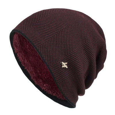 Fleece-Lined Winter Knit Beanie – Unisex Warm Snow Cap