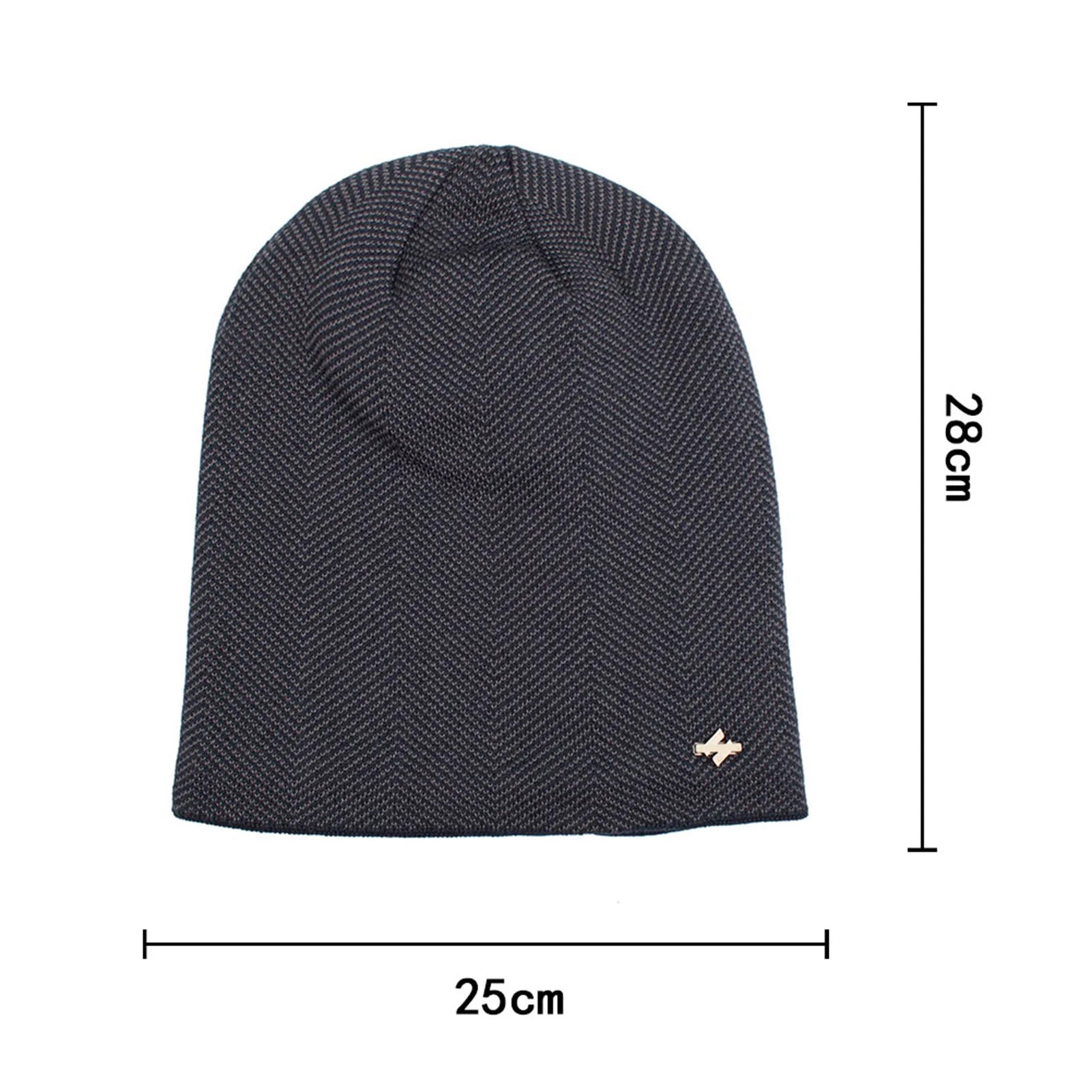 Fleece-Lined Winter Knit Beanie – Unisex Warm Snow Cap