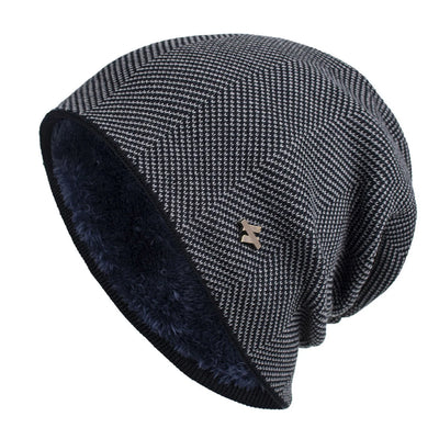 Fleece-Lined Winter Knit Beanie – Unisex Warm Snow Cap